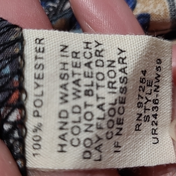 One Clothing Bell Sleeve Kaleidoscope fit&Flare Mini Abstract Print Dress NWT Sm - Picture 10 of 11